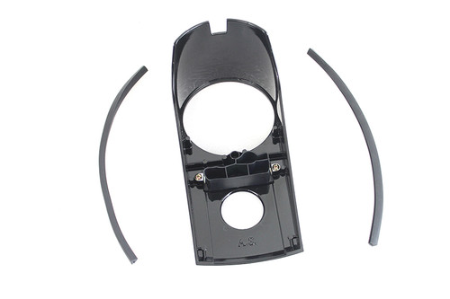 V-Twin #71223B - Black Dash Panel