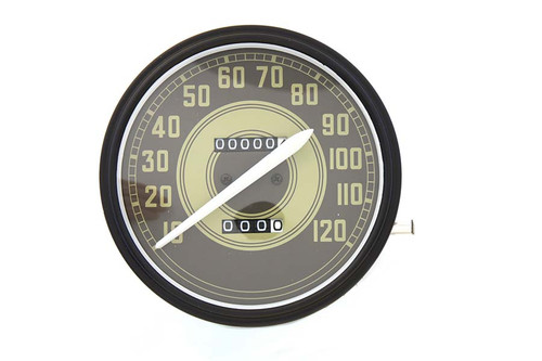 V-Twin #72983DC - Speedometer with 2:1 Ratio and Army Graphics