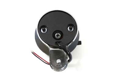 V-Twin #72391 - Speedometer Black Plastic Style 2:1