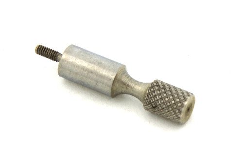 V-Twin #76495 - Knurled Stainless Steel Speedometer Reset Knob