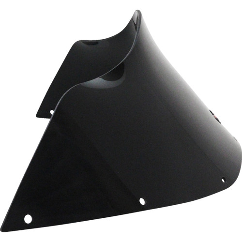 Klock Werks #KWW-02-0604 - Flare® Windshield - 9" - Black - '83-'93 FXRT