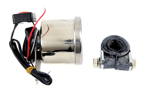 V-Twin #21-6887 - Mini Mechanical Speedometer with 2:1 Ratio
