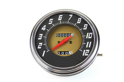 V-Twin #70845B - FL 2:1 Ratio Speedometer