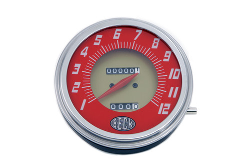 V-Twin #76812 - Replica Speedometer with 2:1 Ratio