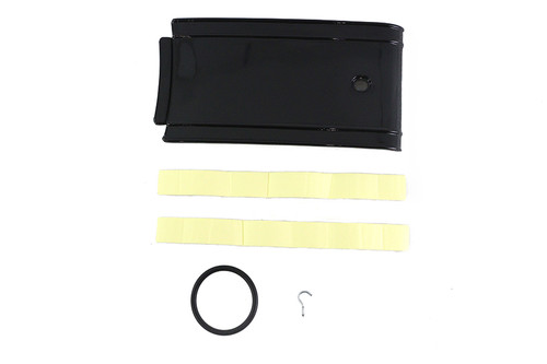 V-Twin #74228B - Die Cast Tank Trim Cover Black