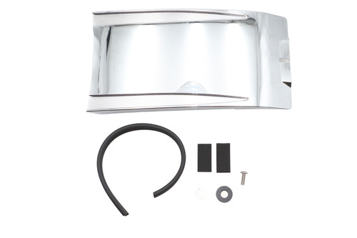 V-Twin - Chrome Dash Panel Extension