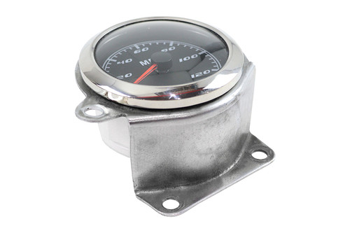 V-Twin #78791 - 85mm Gauge Bracket Only Chrome