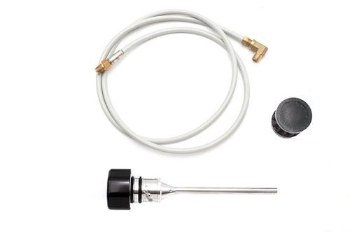V-Twin #78835B - M8 Vented Dipstick Black