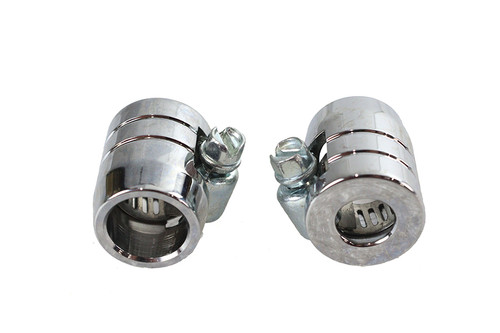 Wyatt Gatling #03-6203CG-2 - Smooth Chrome Econo Seal Hose End