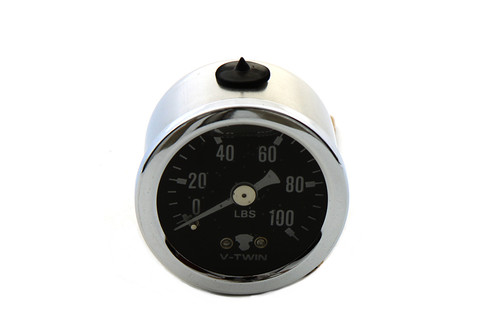 Wyatt Gatling - Liquid Filled Oil Pressure Gauge