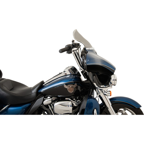 Klock Werks #KWW-01-0468 - Flare® Windshield - 10-1/2" - Tinted - '14-'25 FLH