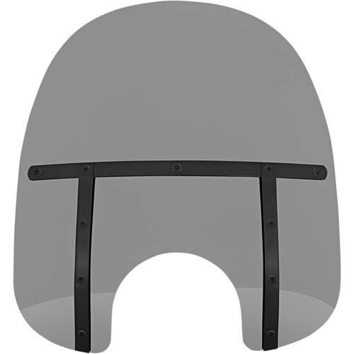 Memphis Shades #MEB32112 - Fats Windshield - Black Smoke - 17"