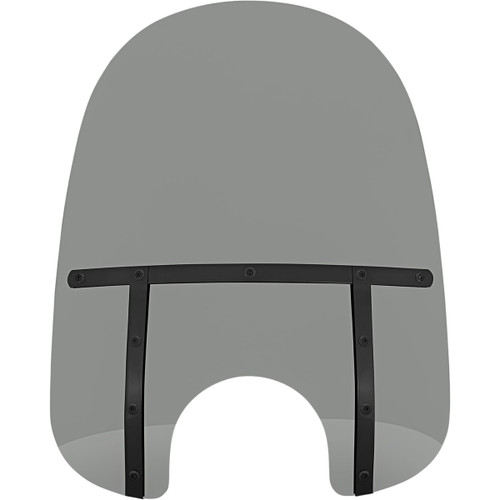 Memphis Shades #MEB34112 - Fats Windshield - Black Smoke - 21"