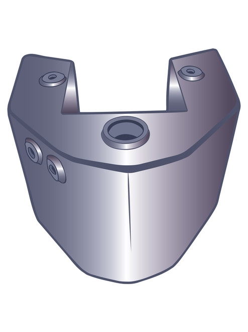V-Twin - Rigid Frame Oil Tank Chrome