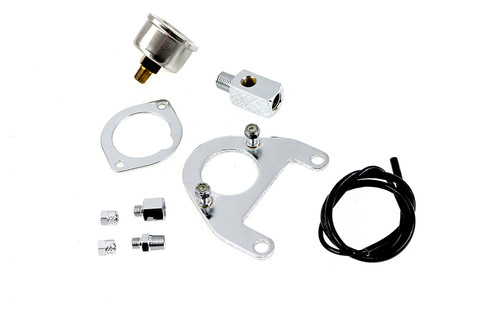 V-Twin #85212 - Oil Pressure Gauge Mount Kit