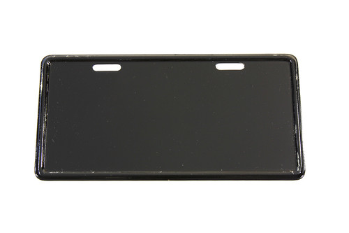 V-Twin #A-1079 - License Plate Frame Backing Plate Black