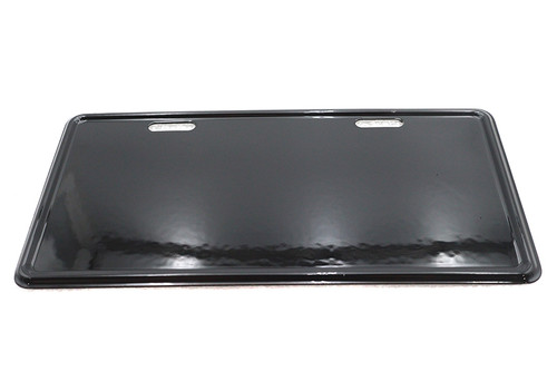 V-Twin #A-1079 - License Plate Frame Backing Plate Black