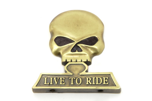  - Sissy Bar Skull Medallion