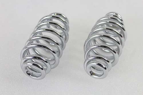 V-Twin #71129C - Chrome 5 inch Seat Spring Set