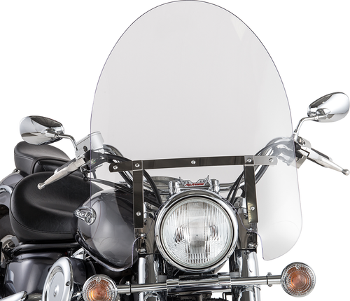 SS-30 Windshield - 22" - Wide - Clear - Quick Release