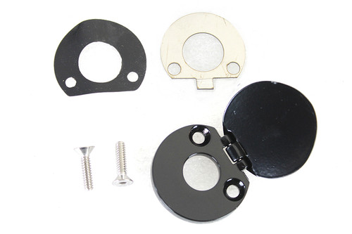 V-Twin #78110B - Black Fork Lock Cover