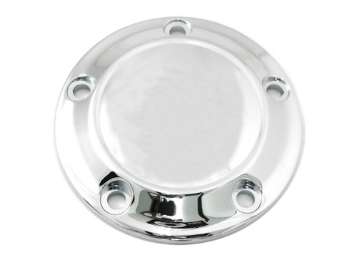 V-Twin #77620 - Chrome 5-Hole Smooth Ignition System Cover