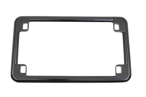 V-Twin #28-6001GB - License Plate Frame Black