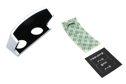 V-Twin - Chrome Sun Visor
