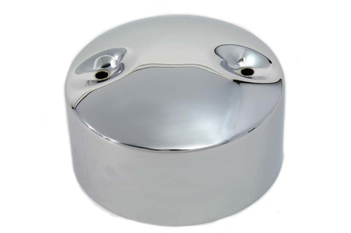 V-Twin #19498 - Chrome Generator 3-Brush End Cover