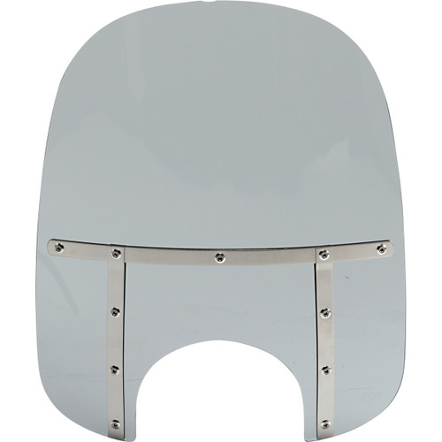 Memphis Shades #MEM38112 - Fats Windshield - 21" - Headlight - Black Smoke