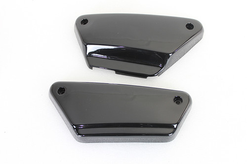 V-Twin #19014B - Frame Side Cover Set Black