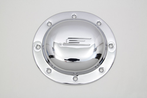 V-Twin #14023 - Bird Style Derby Cover Chrome