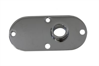 V-Twin #76271 - Oval Inspection Cover Chrome