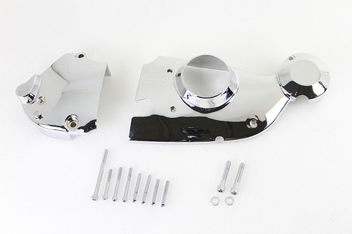 V-Twin - Chrome Cam and Sprocket Cover Kit