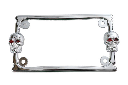 V-Twin #P28-6819 - License Plate Frame Chrome