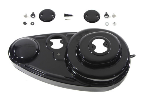 V-Twin - Black 45 inch Outer Primary Cover Kit