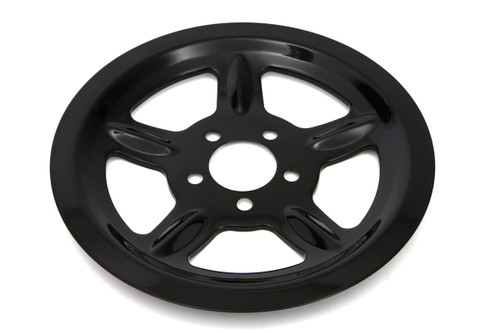 V-Twin - Black Rear Pulley Cover 68 Tooth