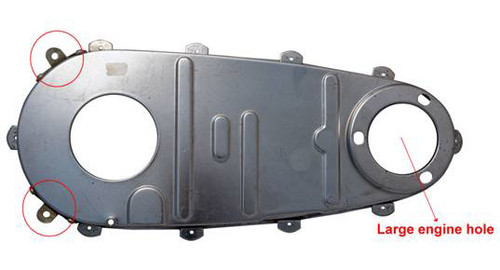 V-Twin #11-0283ART - Raw Inner Primary Cover