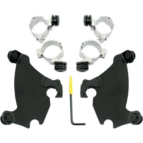 Memphis Shades #MEB1981 - Gauntlet Mounting Kit - Black - XL