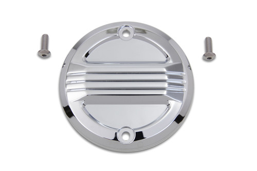 V-Twin #77923 - Chrome Air Flow Ignition System Cover