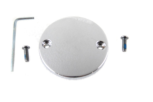 V-Twin #78506 - M8 Ignition System Cover Smooth Chrome