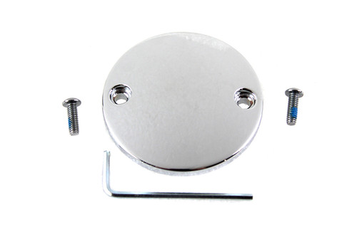 V-Twin #78506 - M8 Ignition System Cover Smooth Chrome