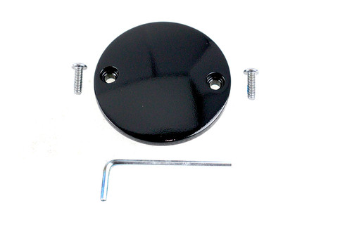 V-Twin #78506B - M8 Ignition System Cover Smooth Gloss Black