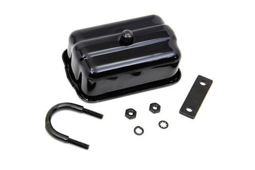 V-Twin #33-0030GB - Universal Black Spark Plug Holder with Clamps
