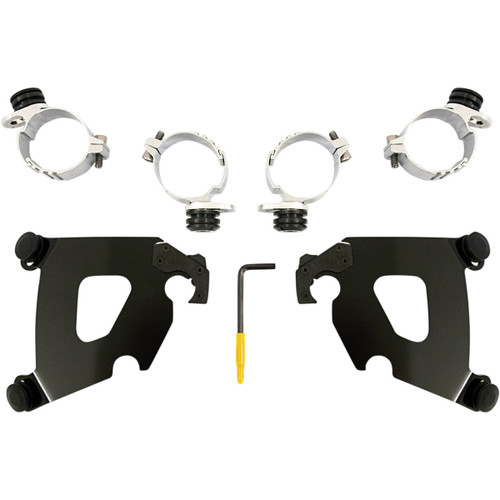 Memphis Shades #MEB1994 - Cafe Mounting Kit - Black - FX