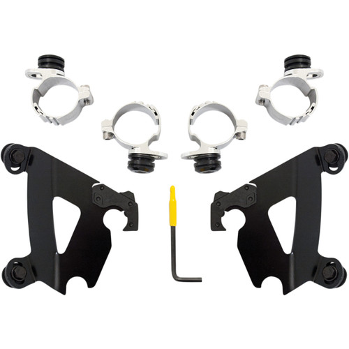 Memphis Shades #MEB1997 - Cafe Mounting Kit - Black - XL/XG