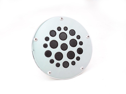 V-Twin #62313 - 5-Hole Derby Cover Chrome