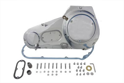 Motorshop - Outer Primary Cover Kit Chrome