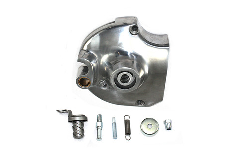 Motorshop - Kick and Electric Sprocket Cover Complete Polished