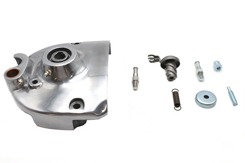 Motorshop - Polished Kick Sprocket Cover Complete